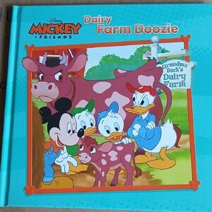 Disney Mickey & Friends Dairy Farm Doozie - Blue Kids Book